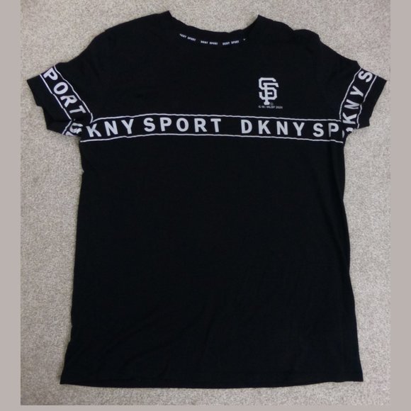 San Francisco Giants DKNY Black T-Shirt - Picture 8 of 12